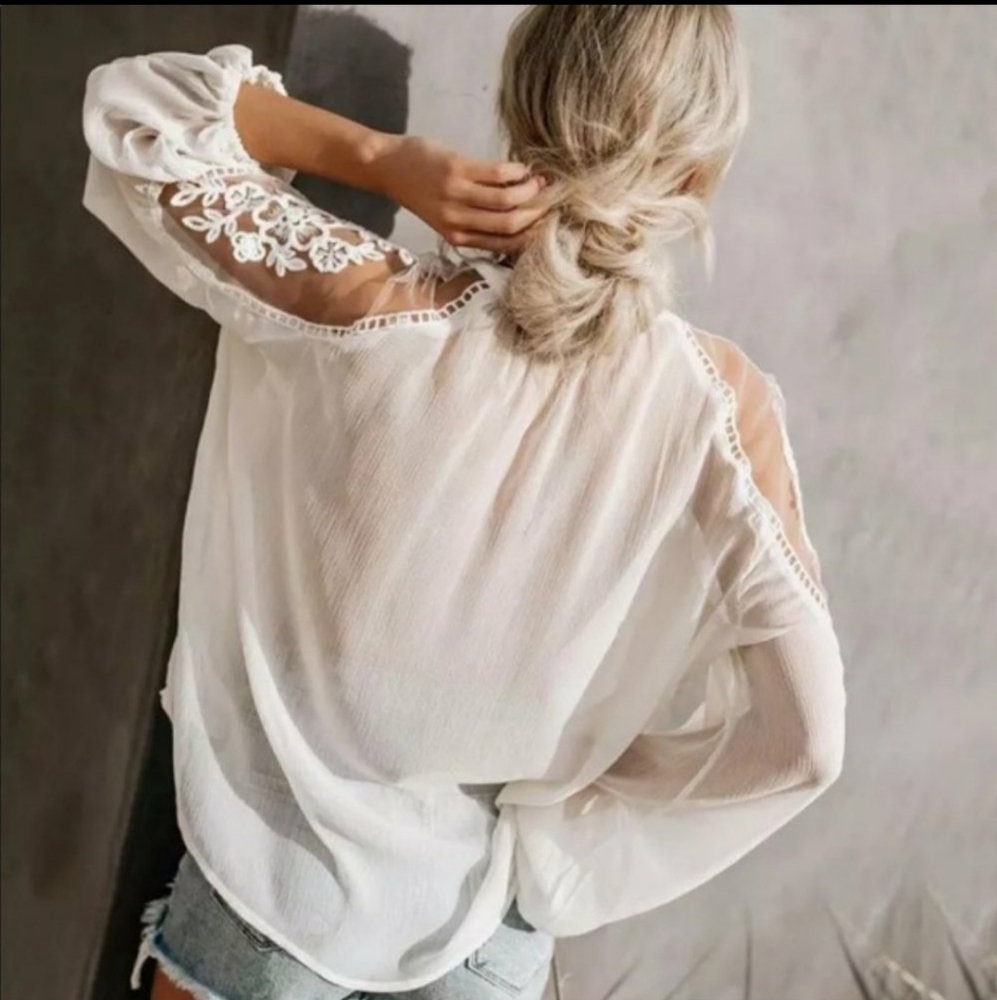 💖1 left PRICE DROP💖NWT Boho top - Picture 3 of 6